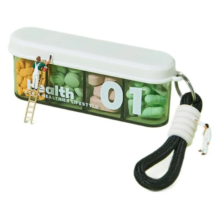 Small Pill Box For Pocket